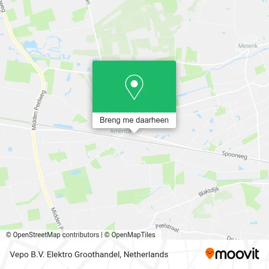 Vepo B.V.   Elektro Groothandel kaart