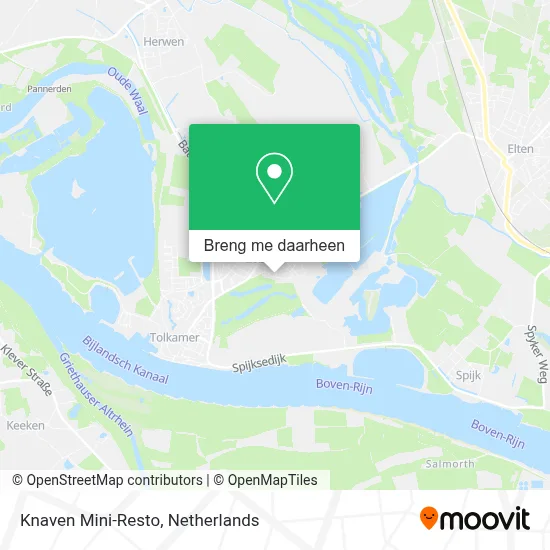 Knaven Mini-Resto kaart