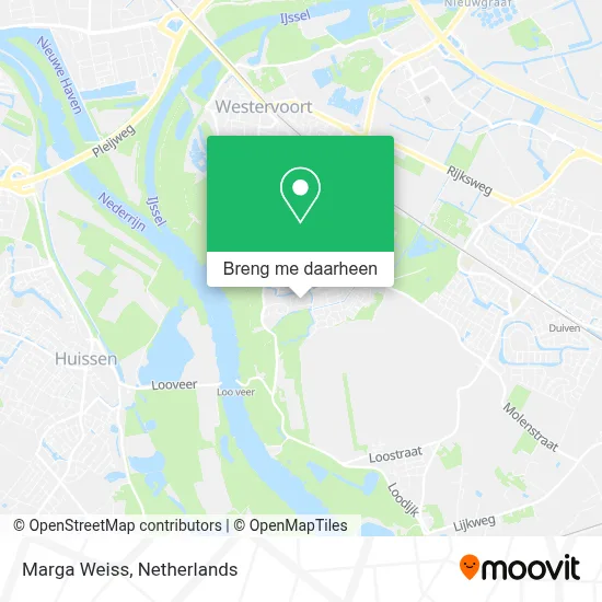 Marga Weiss kaart