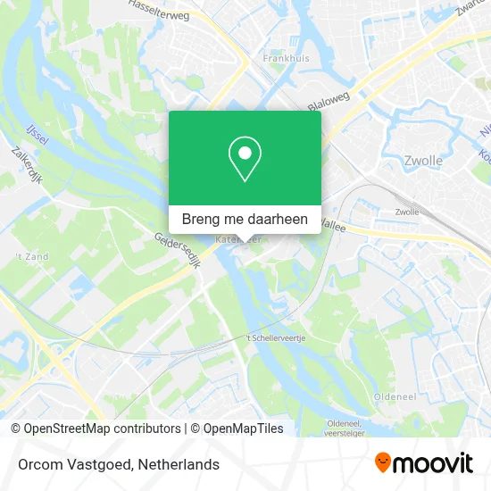 Orcom Vastgoed kaart