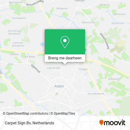 Carpet Sign Bv kaart
