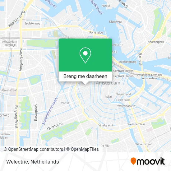 Welectric kaart