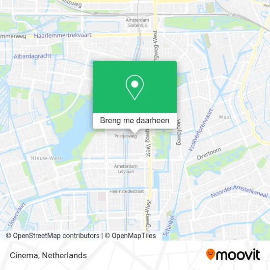 Cinema kaart