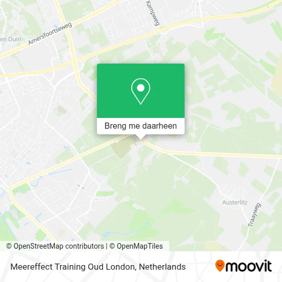 Meereffect Training Oud London kaart