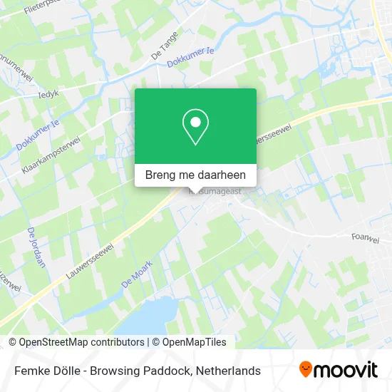 Femke Dölle - Browsing Paddock kaart