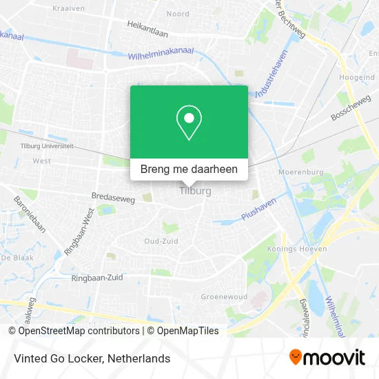 Vinted Go Locker kaart