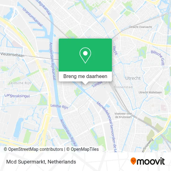 Mcd Supermarkt kaart