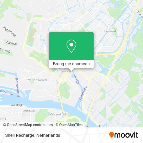 Shell Recharge kaart
