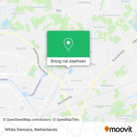 White Demons kaart