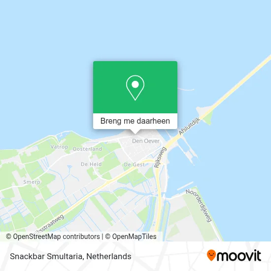 Snackbar Smultaria kaart