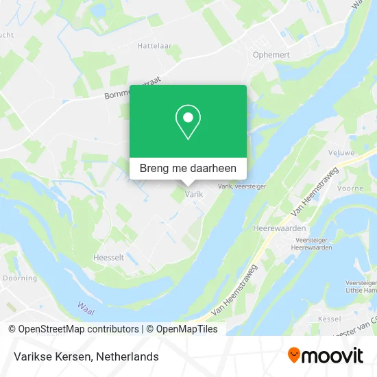 Varikse Kersen kaart