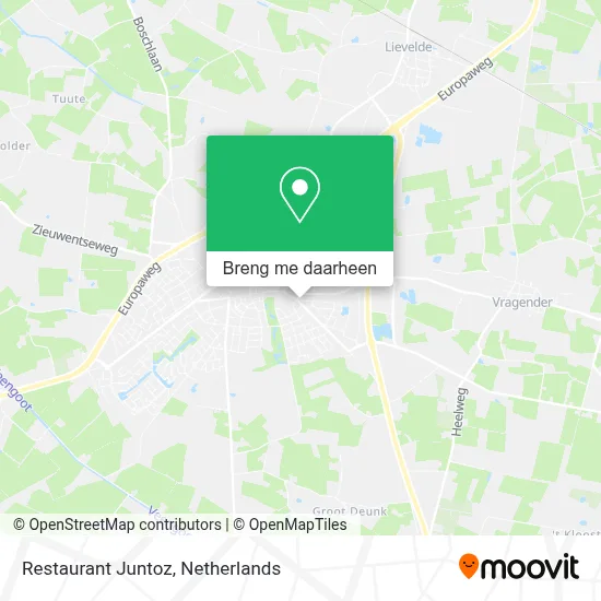 Restaurant Juntoz kaart