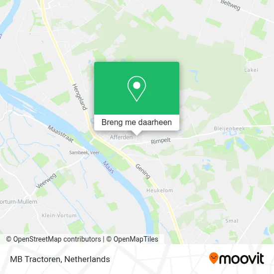 MB Tractoren kaart