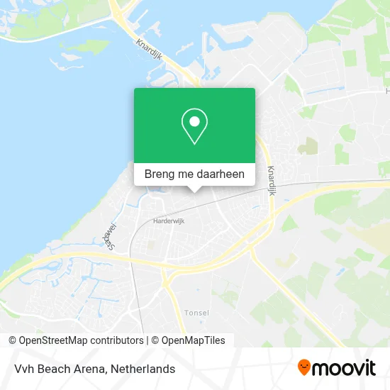 Vvh Beach Arena kaart