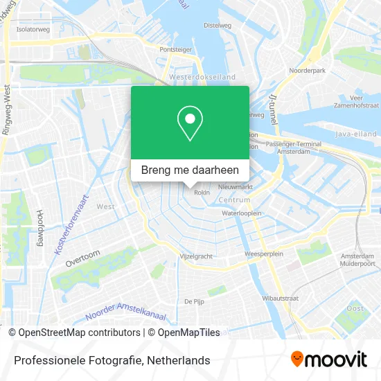 Professionele Fotografie kaart