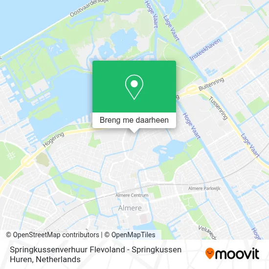 Springkussenverhuur Flevoland - Springkussen Huren kaart
