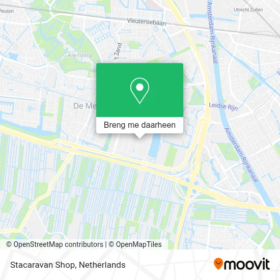 Stacaravan Shop kaart