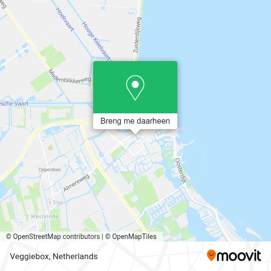 Veggiebox kaart