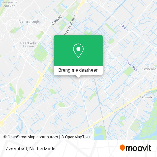 Zwembad kaart