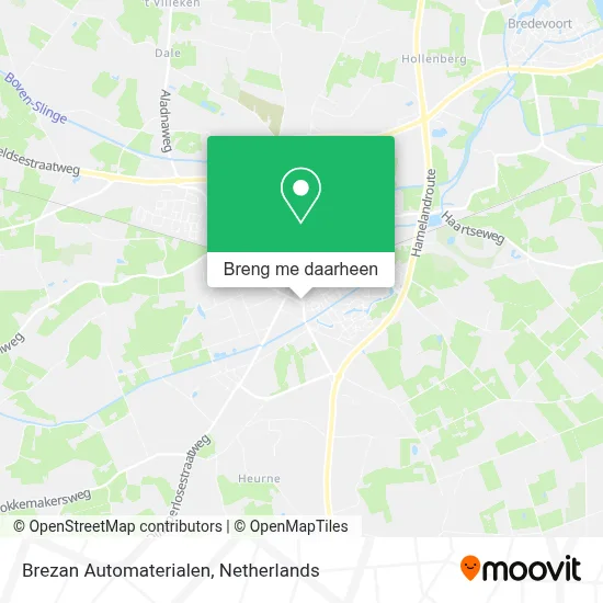 Brezan Automaterialen kaart