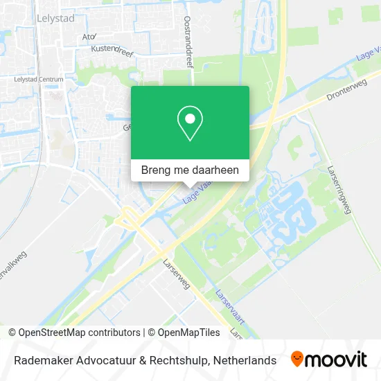 Rademaker Advocatuur & Rechtshulp kaart