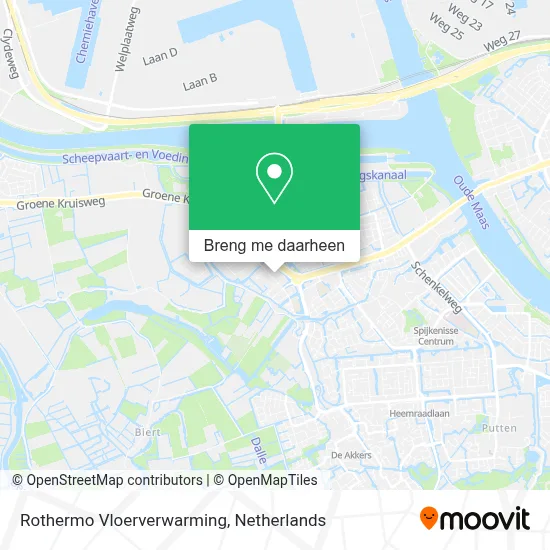 Rothermo Vloerverwarming kaart