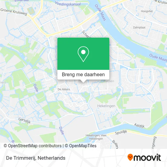 De Trimmerij kaart