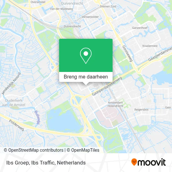 Ibs Groep, Ibs Traffic kaart