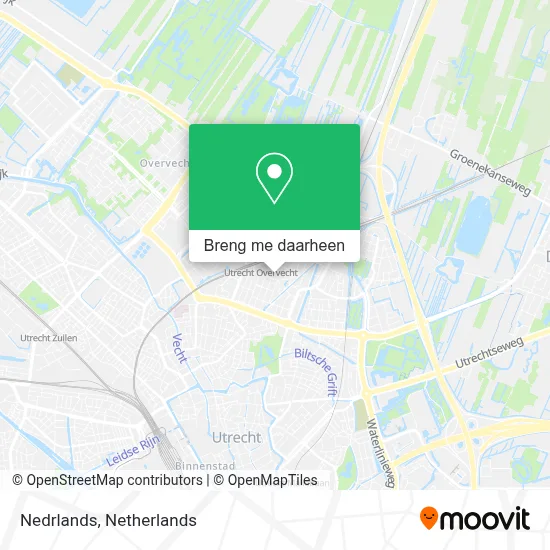 Nedrlands kaart