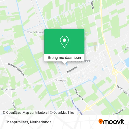 Cheaptrailers kaart