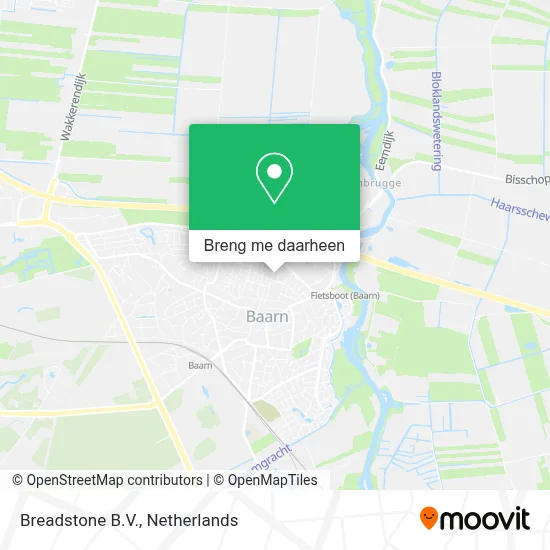 Breadstone B.V. kaart