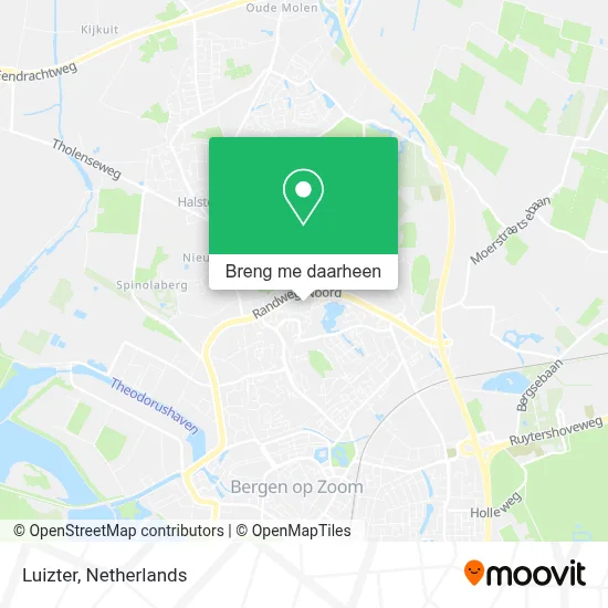 Luizter kaart