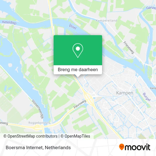 Boersma Internet kaart