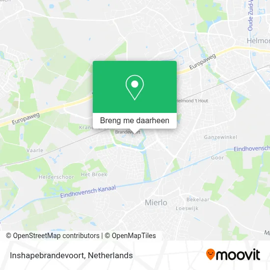 Inshapebrandevoort kaart