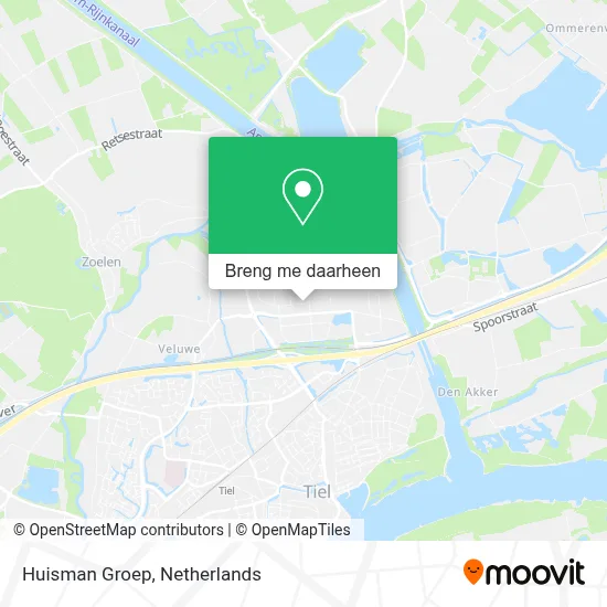 Huisman Groep kaart