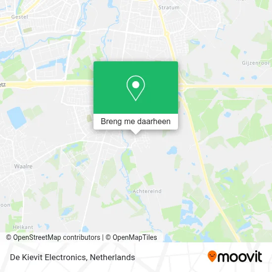 De Kievit Electronics kaart