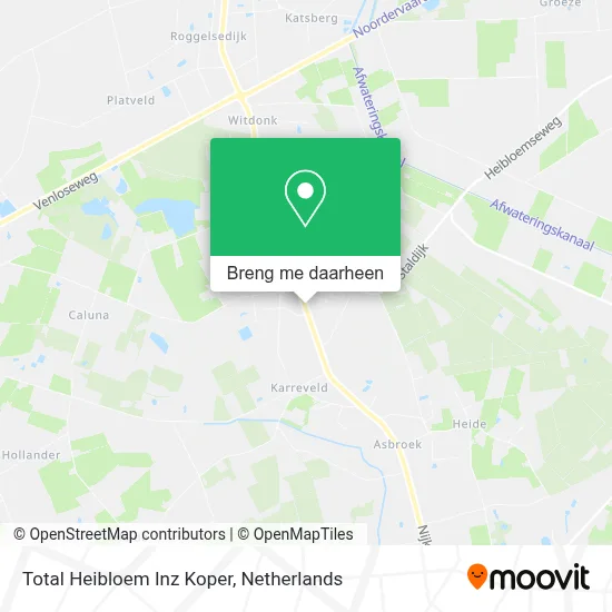 Total Heibloem Inz Koper kaart