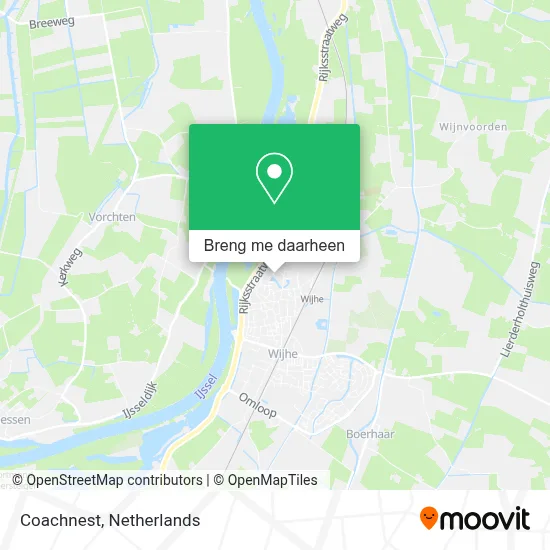Coachnest kaart