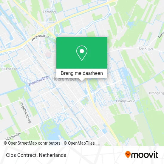 Cios Contract kaart