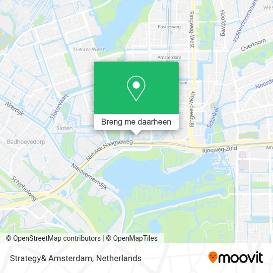 Strategy& Amsterdam kaart
