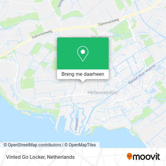Vinted Go Locker kaart