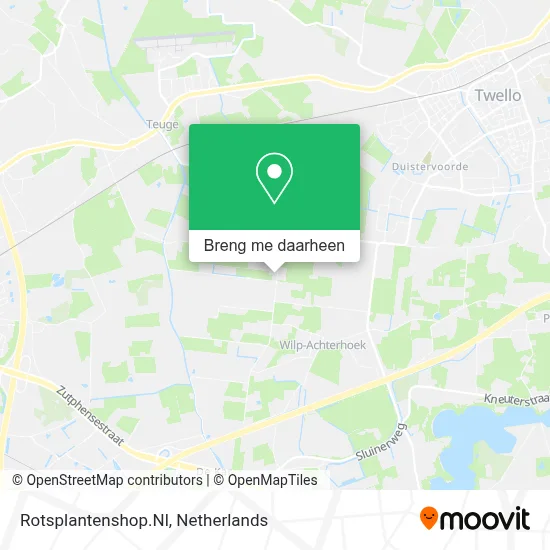 Rotsplantenshop.Nl kaart