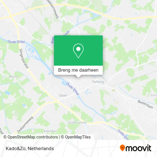 Kado&Zo kaart