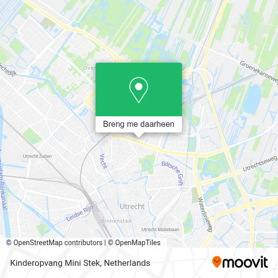 Kinderopvang Mini Stek kaart