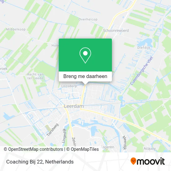 Coaching Bij 22 kaart