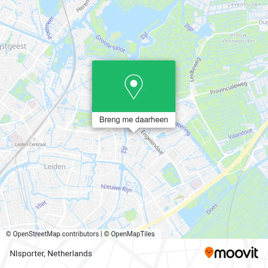 Nlsporter kaart