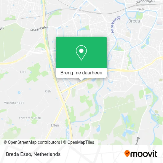 Breda Esso kaart