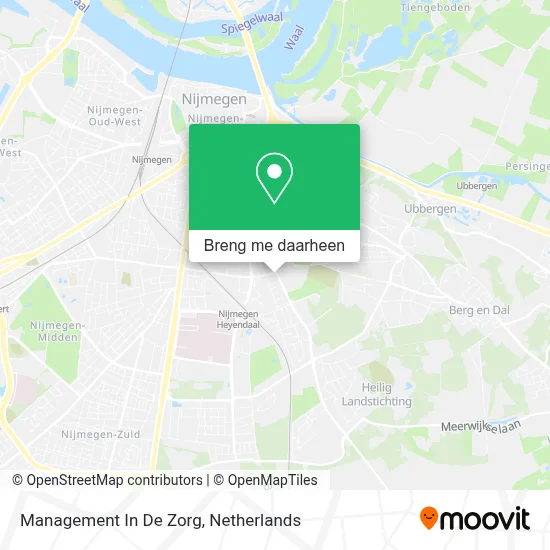 Management In De Zorg kaart