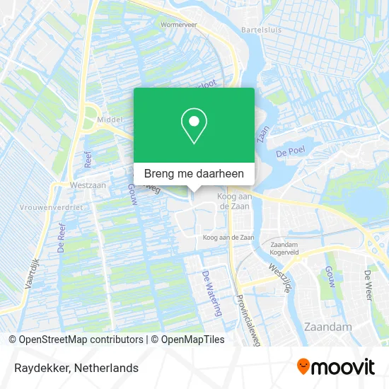 Raydekker kaart