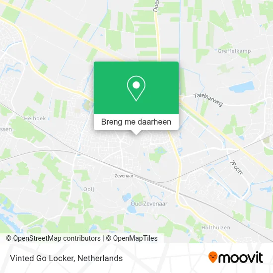 Vinted Go Locker kaart